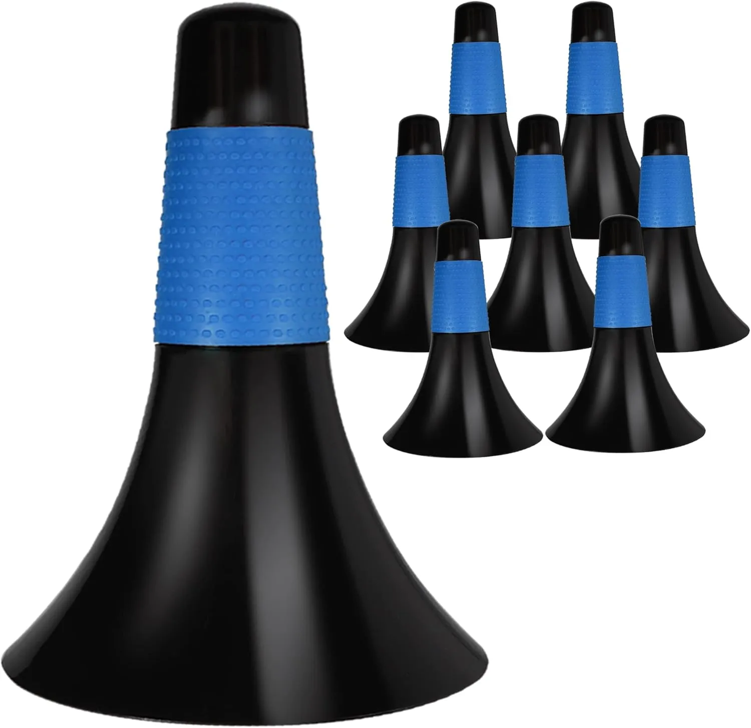 8 Pcs Sport Cones for Drills9 Inch Agility Training Cones Sports with Carry Bag, Basketball Training Cones for Soccer Football Basketball Speed Grab Drills and Training