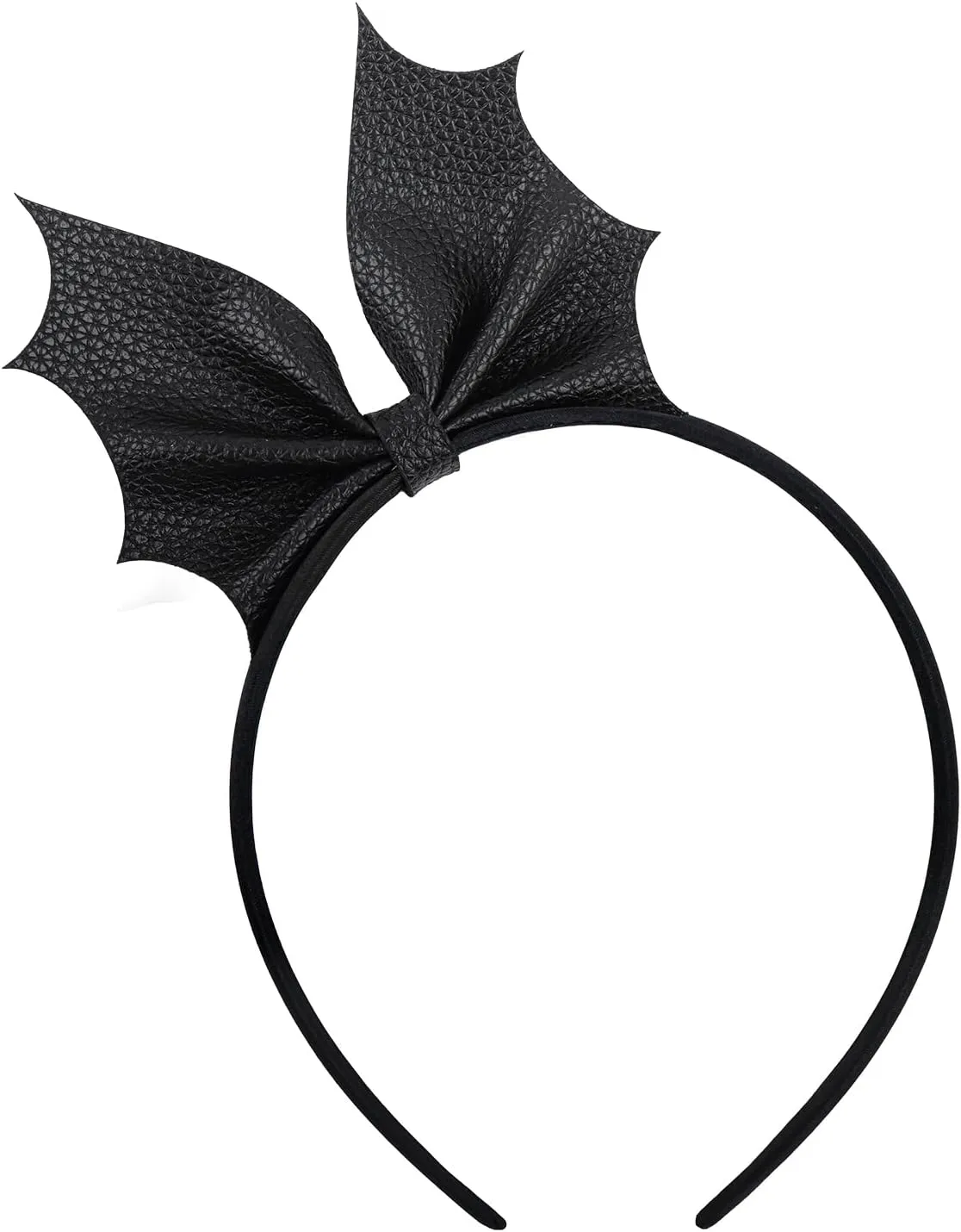 Bat Wings Headbands for Women Girl Costume Black Devil Horns Headband Cosplay Bat Costume Hair Accessories