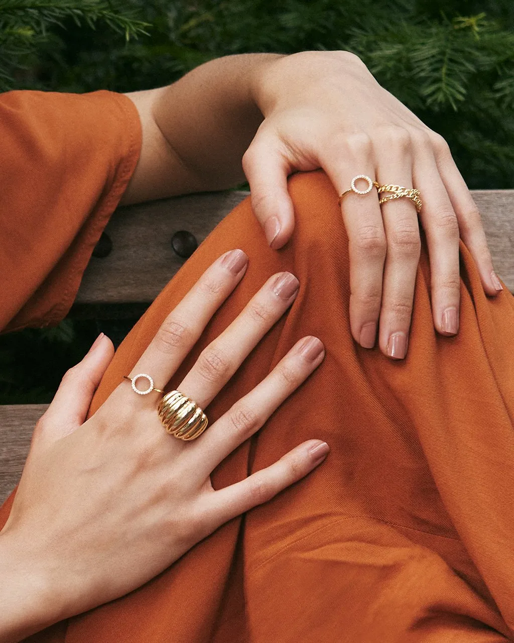 Bubble Dome Statement Ring