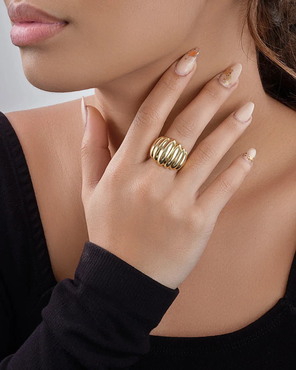 Bubble Dome Statement Ring