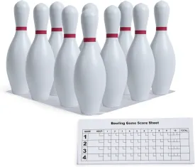 Champion Sports Bowling Set with Plastic Pins - Ball Sold Separately
