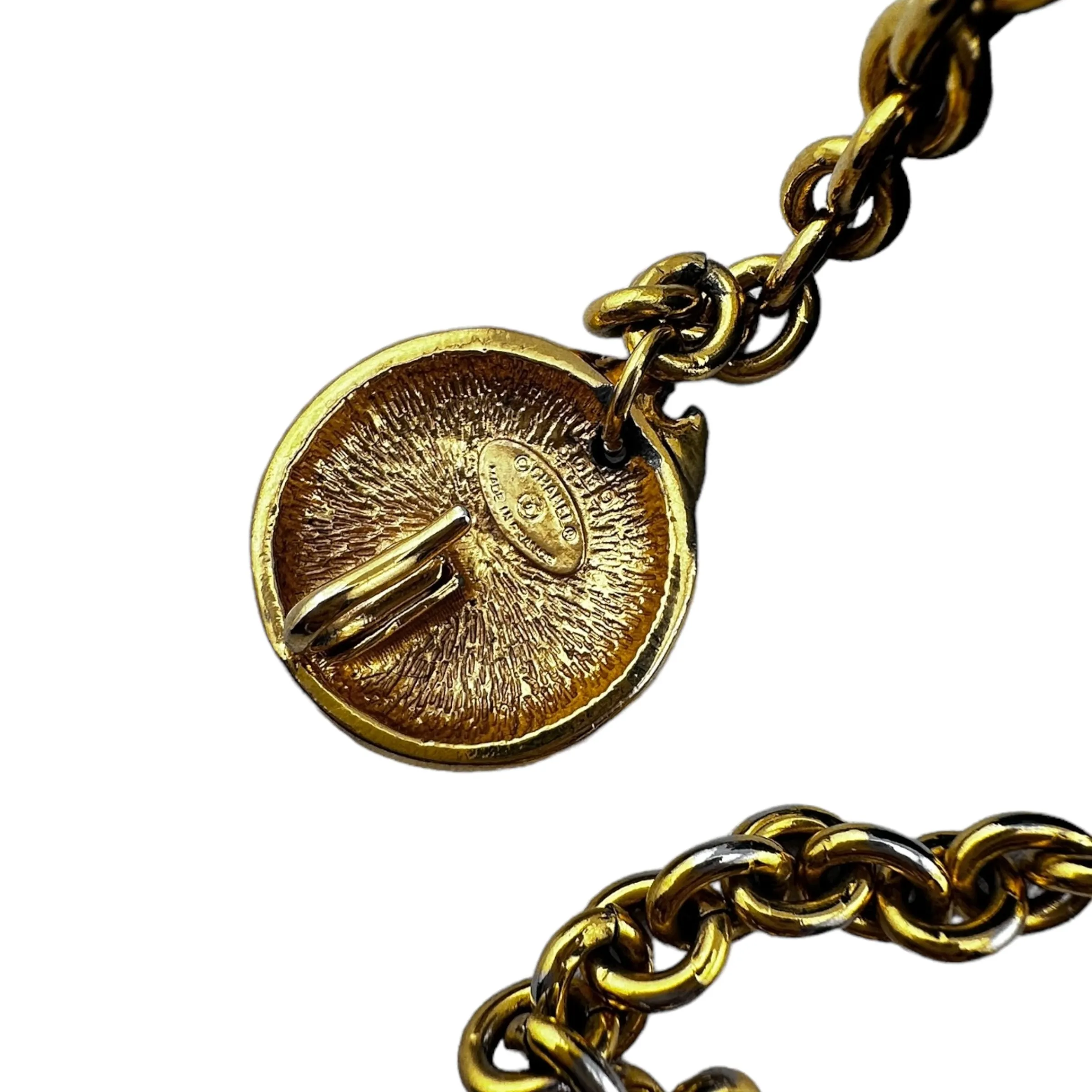 CHANEL Medallion Chain Belt