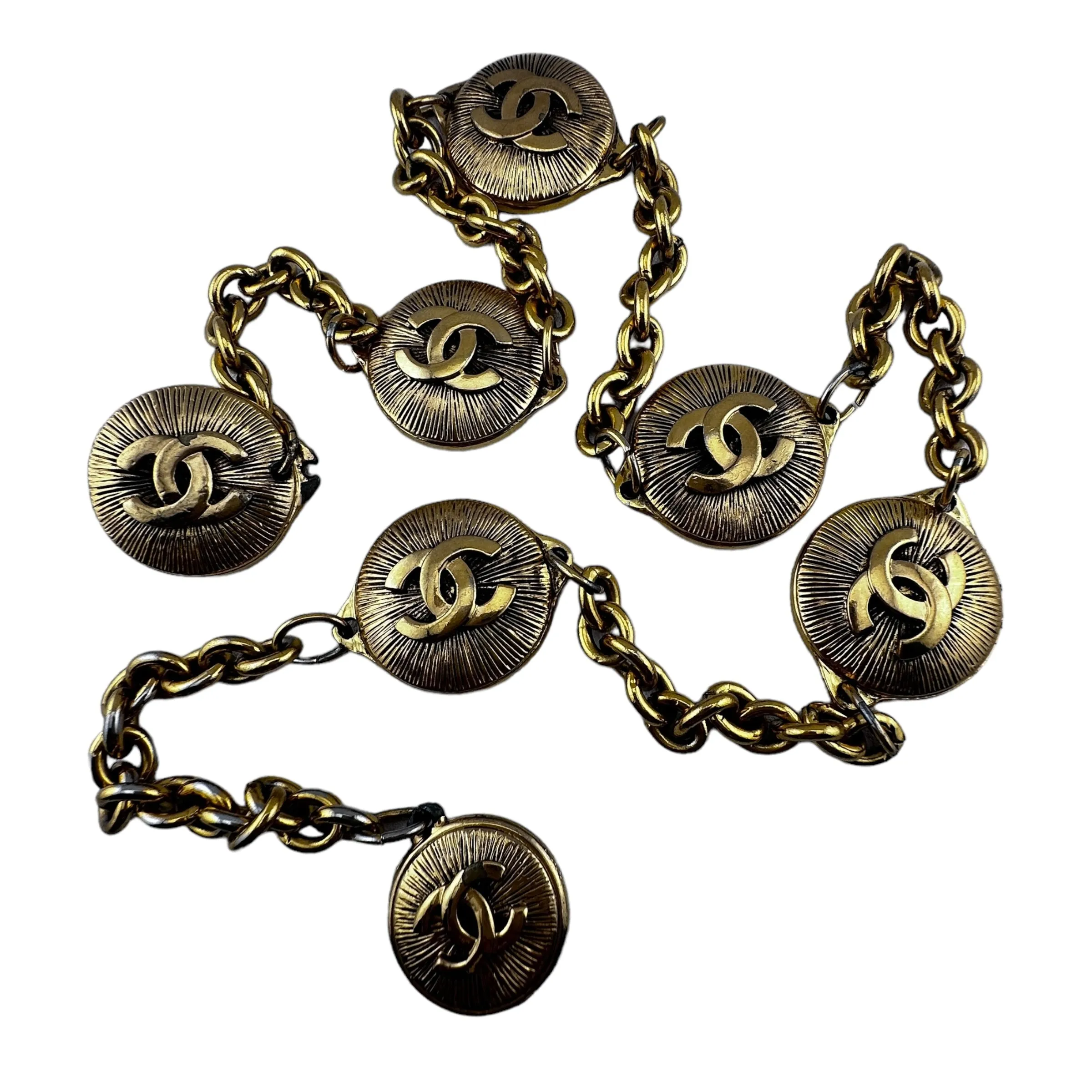 CHANEL Medallion Chain Belt