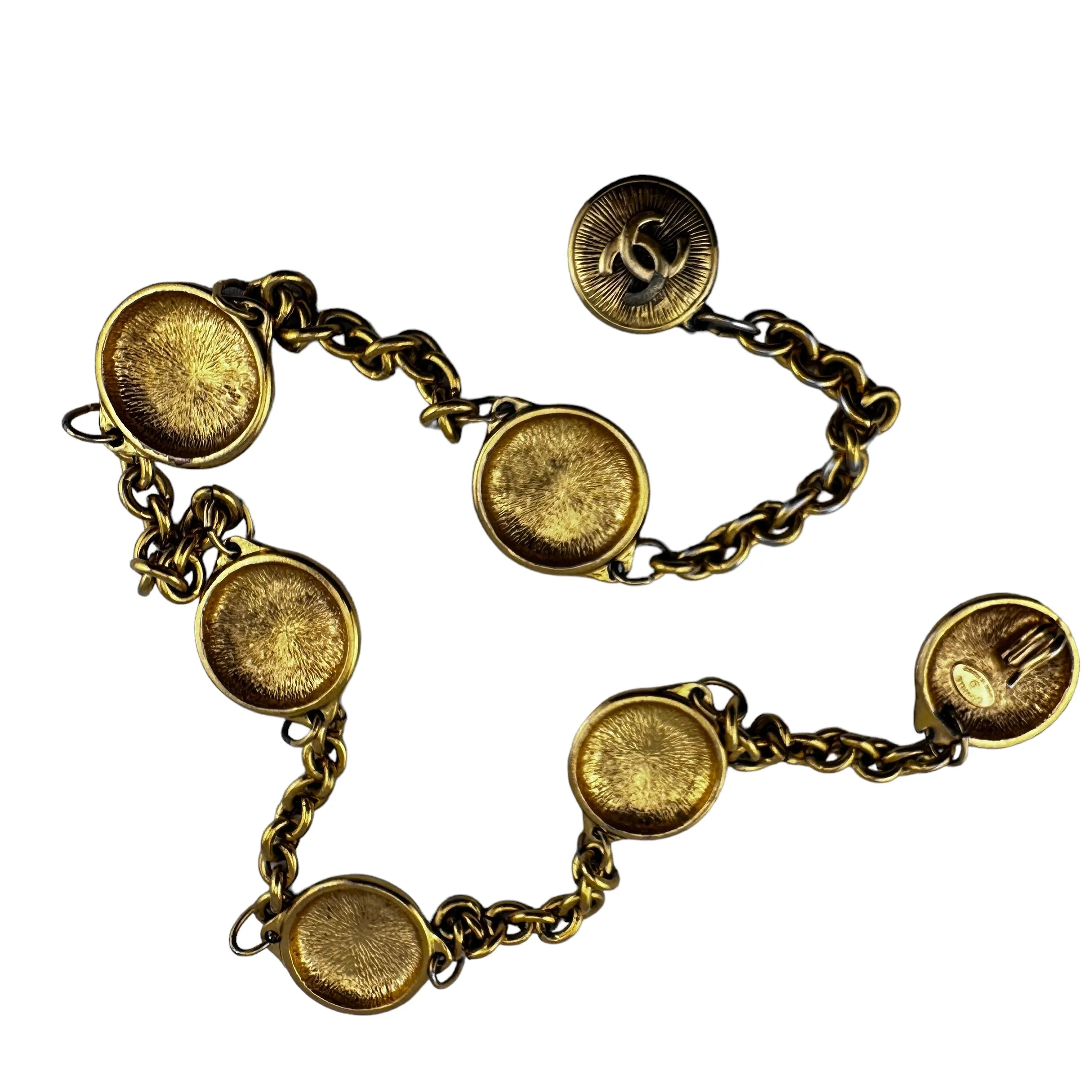 CHANEL Medallion Chain Belt