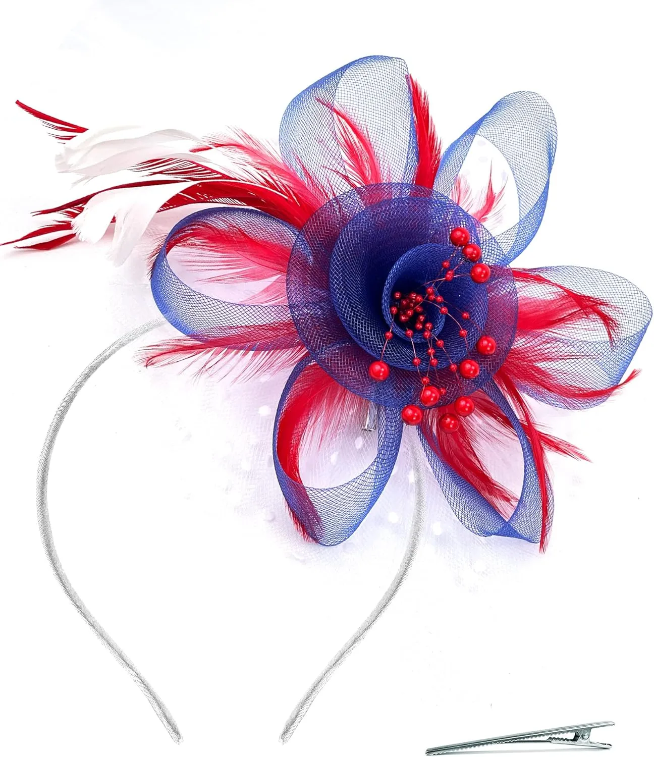 Fascinators Hat for Women Tea Party Headband Flower