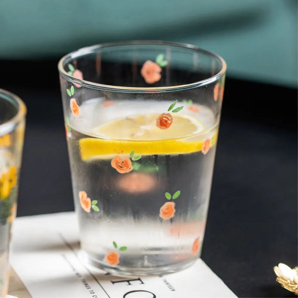 Floral Glasses
