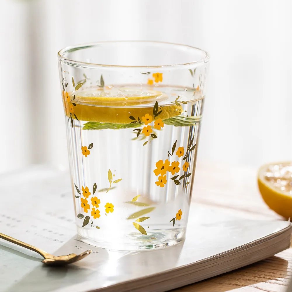 Floral Glasses