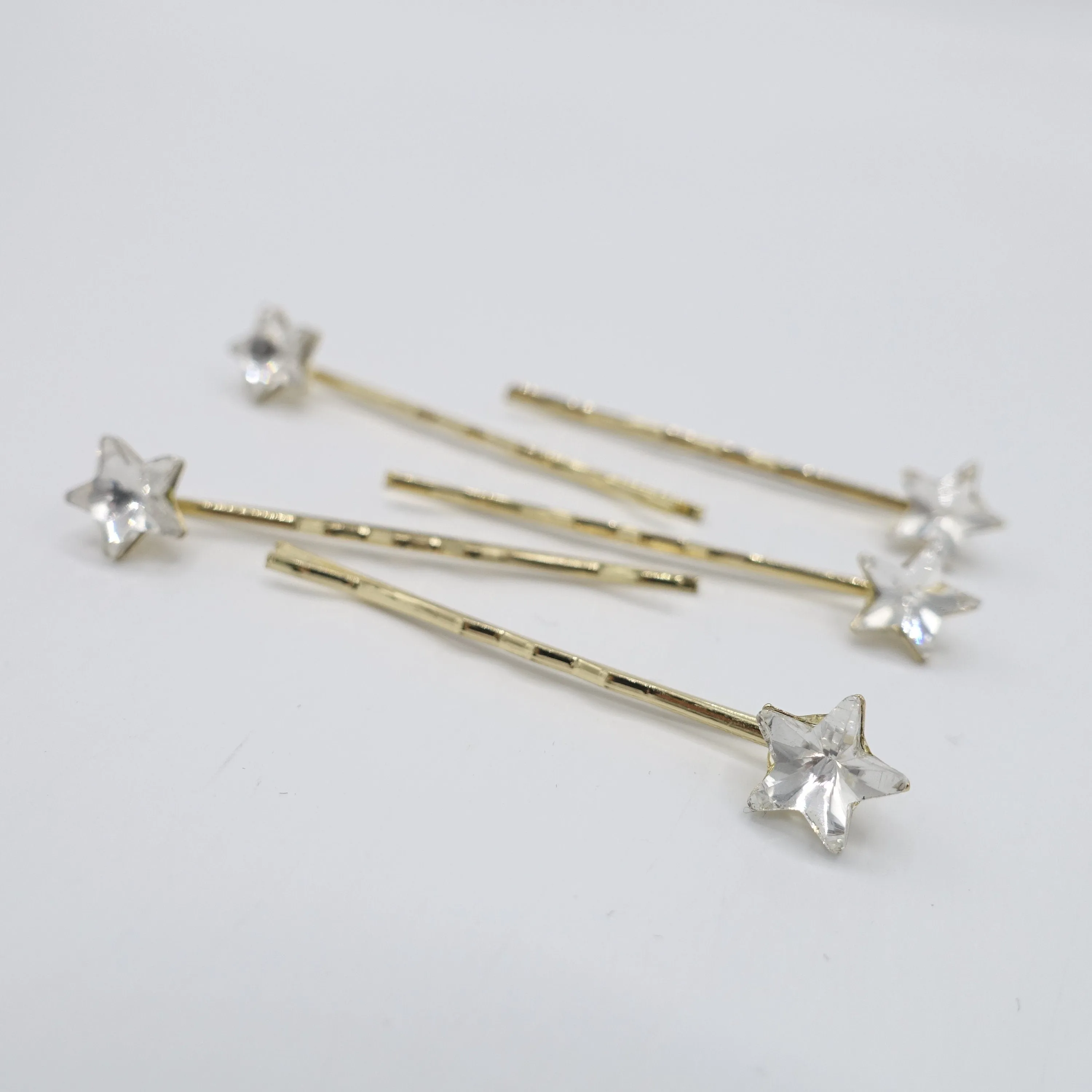 glass star bobby pin set