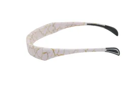 Hinged Headband fits like sunglasses providing lift and style without giving you a headache Band (Cracked Paint)