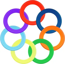 Juexica 14 Pack Flying Rings Bulk for Adult Light Colorful Flying Discs Outdoor Games Beach Toys for Pool Beach Backyard Camping Activities