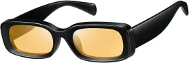 kimorn Retro Rectangle Sunglasses for Women Men Thick Frame Sun Glasses UV Protection Shades K1703