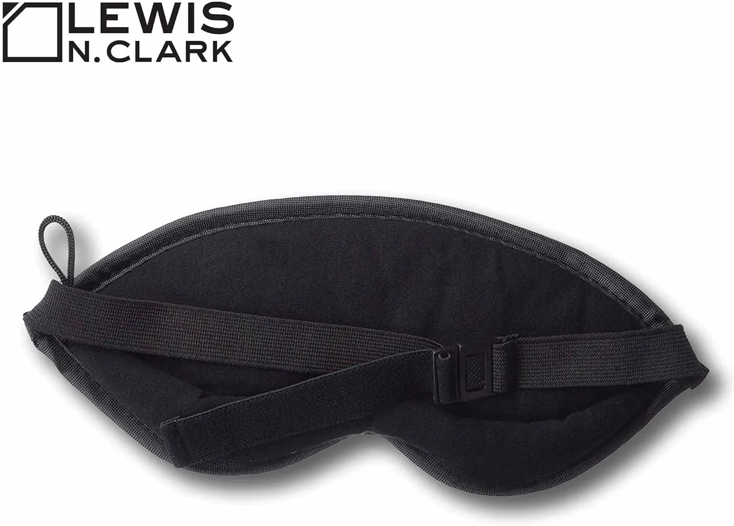 Lewis N. Clark Comfort Sleep Mask | Eye Mask for Travel | Comfortable & Breathable | Light Blocking & Adjustable | Light Blue