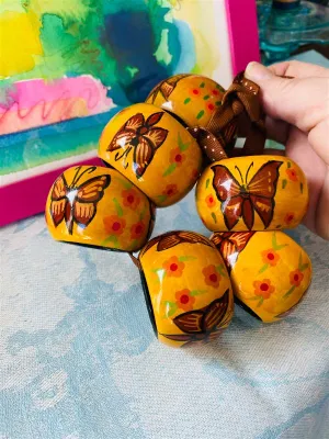 Napkin Rings -Set of 6 Vintage Butterfly