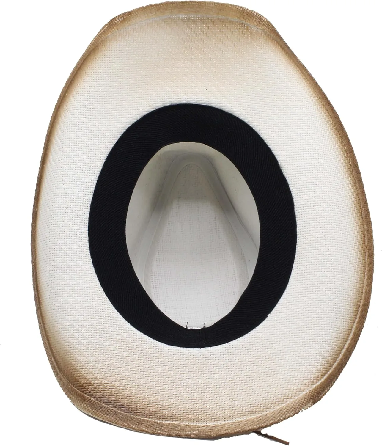 Western Straw Cowboy Hat for Women Men Wide Brim Summer Sun Hat Classic Cowgirl Hat with Belt Buckle for Travel